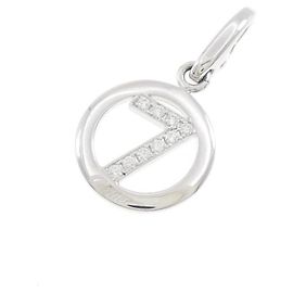 Colar Pendente Cartier No. 7 Dourado