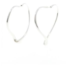 Tiffany & Co Orecchini a cerchio Open Heart di Tiffany Argento