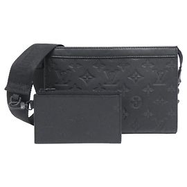 Portefeuille Gaston Monogram Shadow Louis Vuitton Noir
