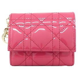 Lady Lotus Geldbörse von Christian Dior Pink