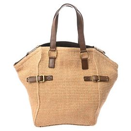 Sac à main Downtown Yves Saint Laurent Marron Beige