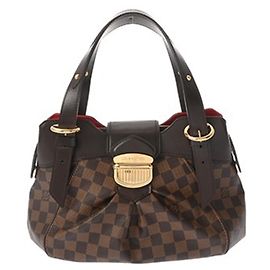Borsa Louis Vuitton Damier Sistina PM Marrone