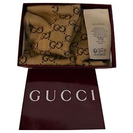 Gucci GG-Socken aus Mischwolle Beige