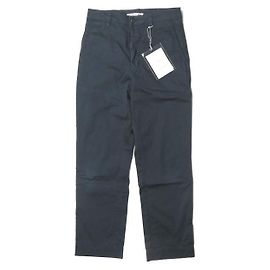 Pantalones de algodón de corte slim Acne Studios
Pantalones de algodón Azul Azul marino