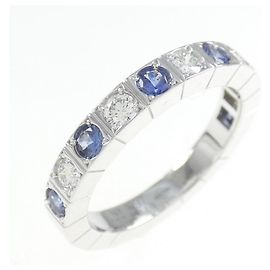 Anel de Ouro Branco Cartier Lanieres Outro