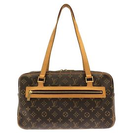 Borsa a Spalla Monogram Cite GM Louis Vuitton Marrone