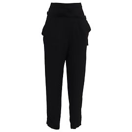 Proenza Schouler Hosen aus schwarzer Viskose Schwarz