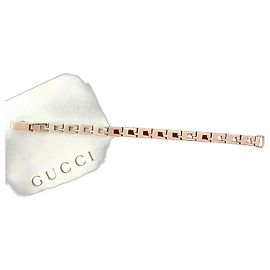 Gucci Square G Silver Bracelet Silvery