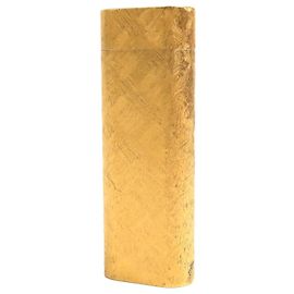Cartier Oval Pattern Lighter Smoking Accessories Golden