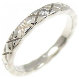 Chanel Coco Crush Small Ring in Platinum Other