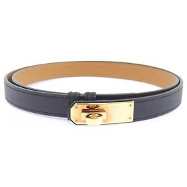 Hermès Hermes Kelly 18mm Belt Black