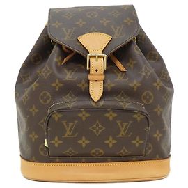 Louis Vuitton Monogram Montsouris MM Backpack Brown