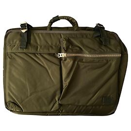 Sacai/Mr.Porter Weekend backpack Olive green
