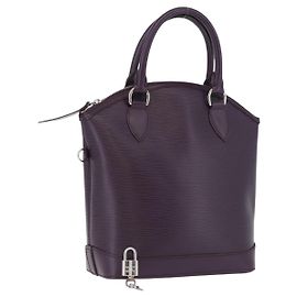 LOUIS VUITTON Sac à main Epi Lockit PM Violet Cassis M4229K LV Auth LNZ463V Violet Violet foncé