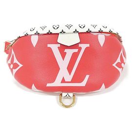 Borsa a Spalla Monogram Giant di Louis Vuitton Rosso