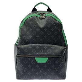 Mochila Discovery Monogram Eclipse Louis Vuitton Preto Verde