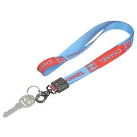 Sangle de collier de sport Chanel en toile Rouge