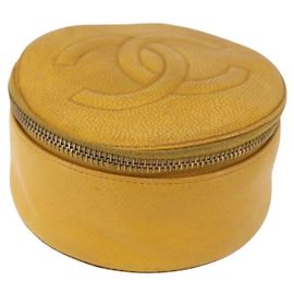 Chanel Coco Mark Schmuckbox Gelb