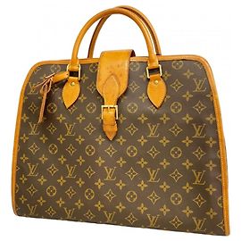 Bolsa Monogram Rivoli Louis Vuitton Marrom