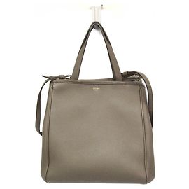 Céline Sac à main Celine Small Fold Cabas 194073 Marron