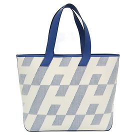 Hermès Hermes Ambie GM Tote Bag Blue Eggshell