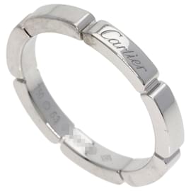 Cartier Maillon Panthère Ring in 18K White Gold Silvery
