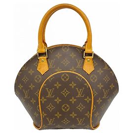 Louis Vuitton Monogram Ellipse PM Handbag Brown