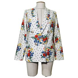 SéZane Christie Linen Floral Blazer Multiple colors