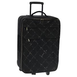 Bolso de viaje Chanel Gabrielle Classic Flap Negro