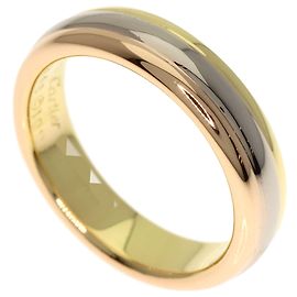 Bague Cartier 3 Couleurs #48 en Or Jaune 18K Doré