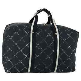 Borsa Boston della linea Travel di Chanel Nero