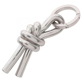 Chaveiro Argento Knot da Bottega Veneta Prata