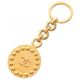 Accessorio portachiavi Chanel Coco Mark D'oro