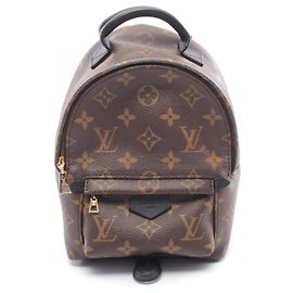 Zaino/borsa Palm Springs Mini di Louis Vuitton Marrone Nero