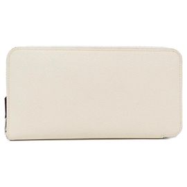 Billetera bi-fold Lucky Daisy de Hermès Blanco