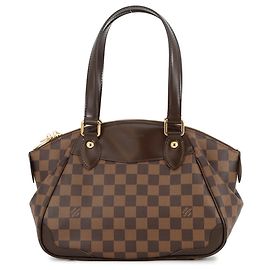 Bolso Louis Vuitton Damier Ebene Verona PM Roja Damier ebene Monograma