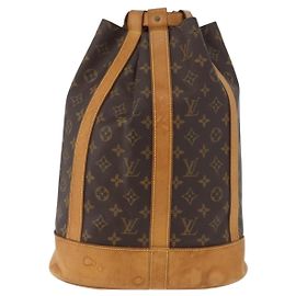 Louis Vuitton Randonnee Backpack Monogram Canvas PM Brown