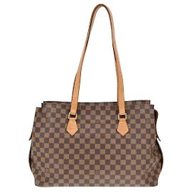 Borsa Chelsea Damier Louis Vuitton Marrone