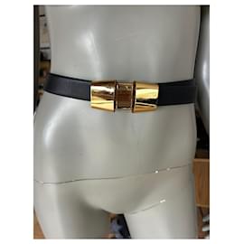 Ceinture Celine Femme - Veau Véritable Noir - Taille 85 / Medium - Classique