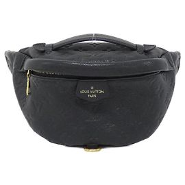 Monogram Empreinte Bauchtasche von Louis Vuitton Schwarz
