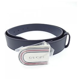 Cintura Standard Gucci Navy Blu navy