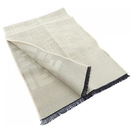 Sciarpa beige Fendi FXS124 APW4 TU Beige