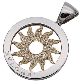 Bulgari Collar Péndulo para Hombre Bvlgari Plata Dorado
