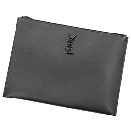 Borsa Clutch Nera Yves Saint Laurent Nero