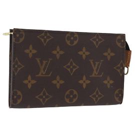 LOUIS VUITTON Monogram Bucket PM Accessory Pouch LV Auth 172466 Monogram