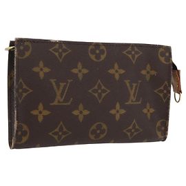LOUIS VUITTON Monogram Bucket PM Accessory Pouch LV Auth 172499 Monogram