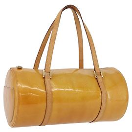 LOUIS VUITTON Sac à main Monogram Vernis Bedford Beige M91006 LV Auth 172820 Beige