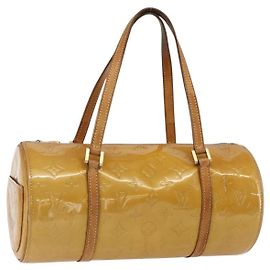 LOUIS VUITTON Bolso de Mano Monogram Vernis Bedford Beige M91006 LV Auth gh1830 Beige