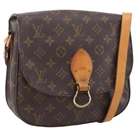 LOUIS VUITTON Borsa a Spalla Monogram Saint Cloud GM M51242 LV Auth 173447 Monogramma