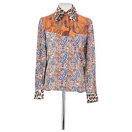 Camisa La Prestic Ouiston de algodão laranja Laranja